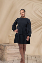 Load image into Gallery viewer, Dolled Up Black Dress