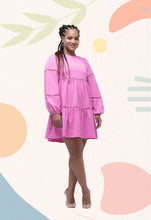Load image into Gallery viewer, Dolled Up Pink Dress