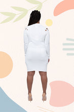 Load image into Gallery viewer, Enlighten Me White Dress