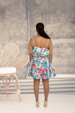 Load image into Gallery viewer, Flower me with love - floral mini dress