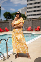 Load image into Gallery viewer, Divine Skirt Set- White and Mustard *NEW ARRIVAL*