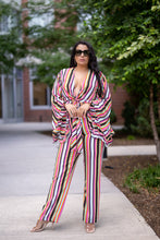 Load image into Gallery viewer, Fun and Games Pants Set- Striped