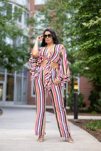 Load image into Gallery viewer, Fun and Games Pants Set- Striped