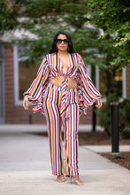 Load image into Gallery viewer, Fun and Games Pants Set- Striped