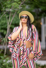 Load image into Gallery viewer, Fun and Games Pants Set- Striped