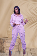 Load image into Gallery viewer, Pocket Me Jogging Suit- Mauve