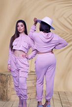 Load image into Gallery viewer, Pocket Me Jogging Suit- Mauve