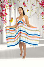 Load image into Gallery viewer, Runaway with me - flow stripe dress
