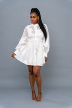 Load image into Gallery viewer, Stepping Out Dress- White