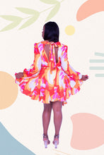 Load image into Gallery viewer, Sunset Dress- Orange