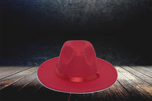 Load image into Gallery viewer, Stylish Fedora-Red
