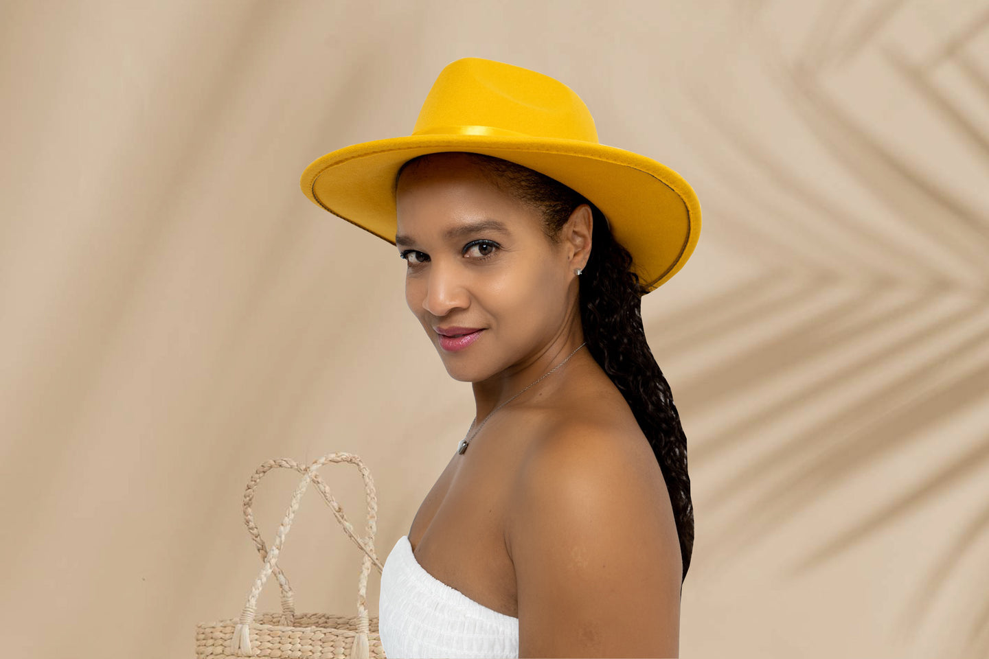 Stylish Fedora Hats- Mustard