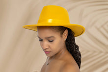 Load image into Gallery viewer, Stylish Fedora Hats- Mustard
