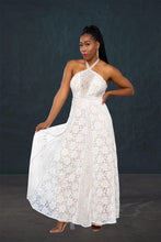 Load image into Gallery viewer, Dine with me - White Dress
