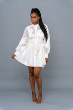 Load image into Gallery viewer, Stepping Out Dress- White
