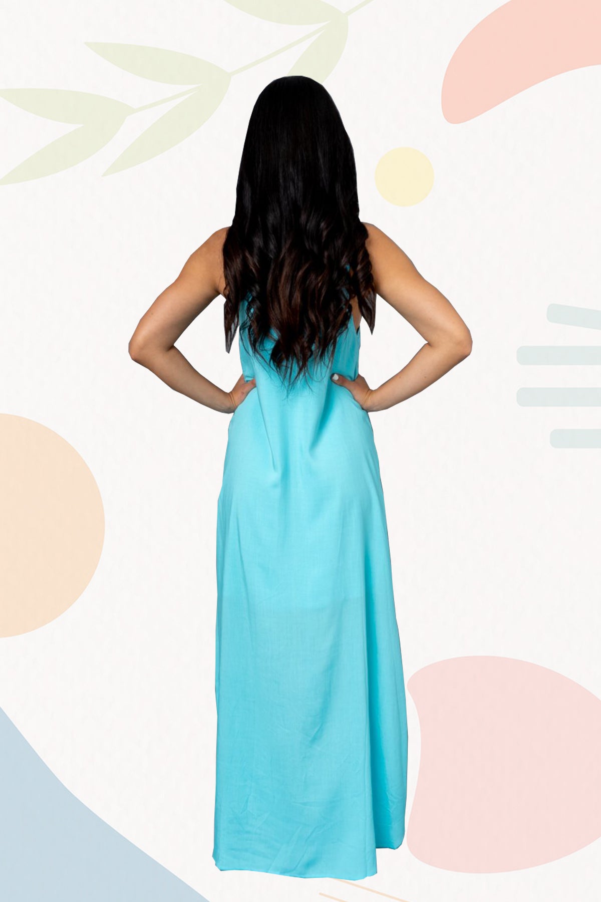 Cotton Candy Maxi Dresses | Cotton Candy Color Dress for Women's   TheStyleWishlist
