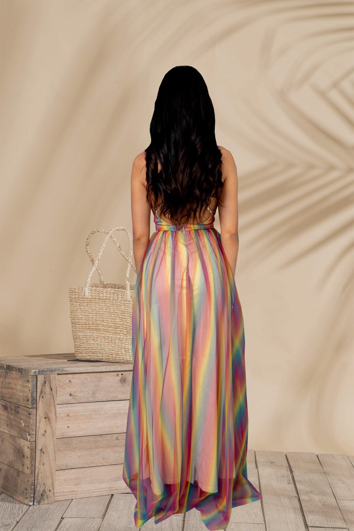 Womens Rainbow Maxi Dresses Online | Rainbow Outfits for Women   TheStyleWishlist