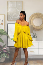 Load image into Gallery viewer, You Go Girl Dress- Chartreuse
